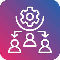 Vector Design Delegate Icon Style