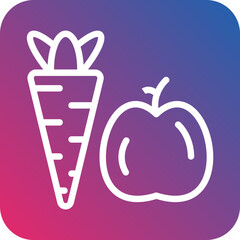 Vector Design Healthy Food Icon Style