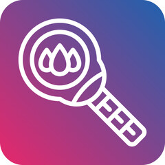 Vector Design Search Oil Icon Style