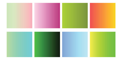 Fototapeta premium set of colorful banners