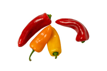 Healthy, Fresh, Beautifully Colored Paprika