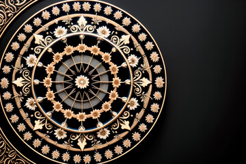 Naklejka premium textile concept art illustrtion. Generative ai.