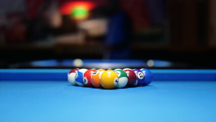 Pool Billiards Rack
