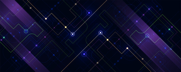 abstract background image digital communication network technology circuit board concept