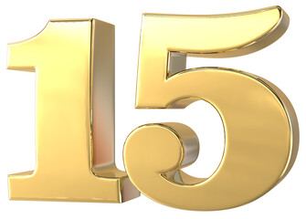 happy anniversary number gold