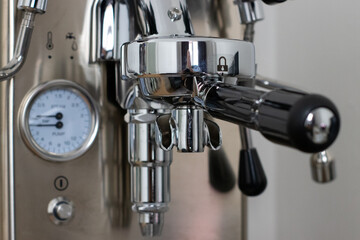 Espresso coffee machines. Make coffee espresso
