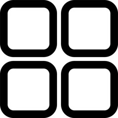 Menu icons . Burger menu for interface design vector. Website icons for mobile apps and UI.