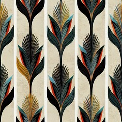 Fototapeta na wymiar feather texture pattern seamless for graphics and textile design, GENERATIVE AI