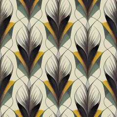feather texture pattern seamless for graphics and textile design, GENERATIVE AI