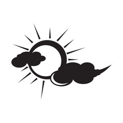 Chinese cloud or japanese cloud icon,illustration design template