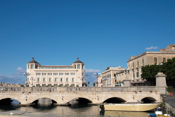 Obraz premium view of the city Syracuse