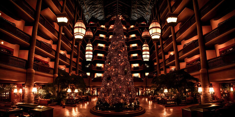 Lodge located on Osceola Parkway near Lake Buena Vista offers visitors a glimpse into the animal kingdom - generative ai.