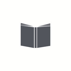open book flat vector icon design Vector