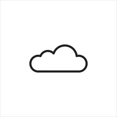 cloud icon vector design