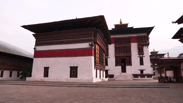 Tashichho Dzong in Thimphu, Bhutan