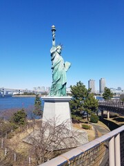 Fototapeta premium Statue of Liberty in Odaiba, Tokyo