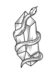 snake crystal alchemy