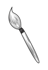 paintbrush art doodle