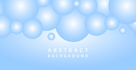 Modern abstract elegant 
background, bubbles circle shape design