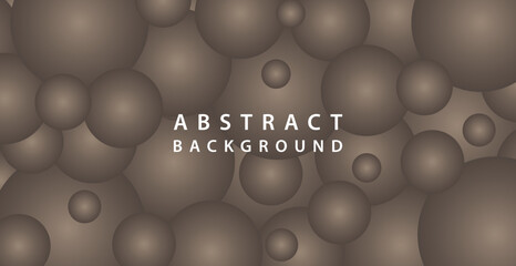 Modern abstract elegant 
background, bubbles circle shape design