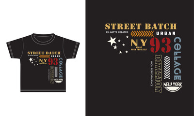 t shirt design concept street batch