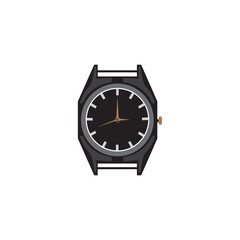 watch logo icon illustration design company vector