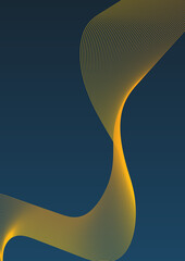 abstract blue background with waves