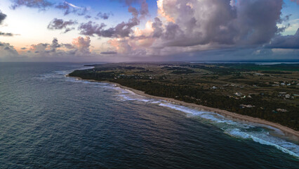 Paraíso Tropical Praia Península Marau Barra Grande Vilarejo Ponta Muta Bahia Natureza Paisagem Verão Cênico Brasileiro Brasil Palmeiras Coqueiros Barcos Esportes Canoa Veleiro Altinha Drone Turismo