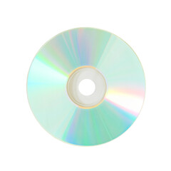 CD Compact disc in PNG isolated on transparent background