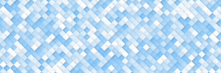 business concept abstract blue background with geometric mosaic shapes
