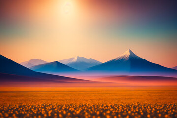 concept art illustrtion. Generative ai.