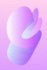 Abstract Soft Pastel Gradient Textured Colored Poster Illustration Pattern background