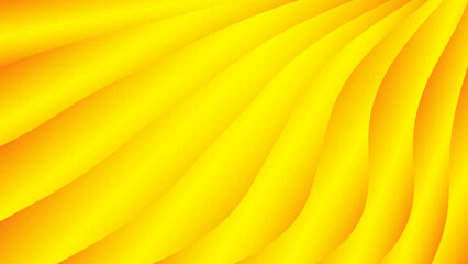 Yellow abstract background, wave graphic, Geometric vector, Minimal Texture, web background, yellow cover design, flyer template, banner, wall decoration, wallpaper, yellow gradient background