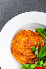 cabbage steak veggie vegan or vegetarian foodhealthy meal food snack on the table copy space food background rustic top view keto or paleo diet