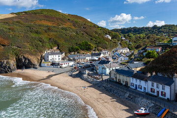 Llangrannog is a small, picturesque coastal village and seaside resort in Ceredigion, seven miles...
