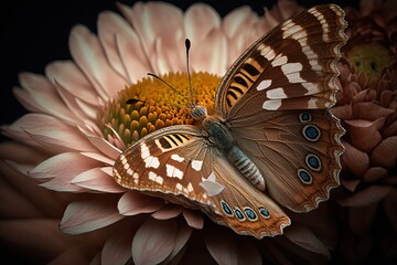 close up of a butterfly 
