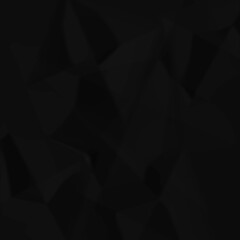 Obraz premium Black crumpled paper texture background. A crumpled sheet of dark gray paper abstract background.
