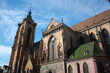 Collégiale Saint Martin in Colmar, France Alsace