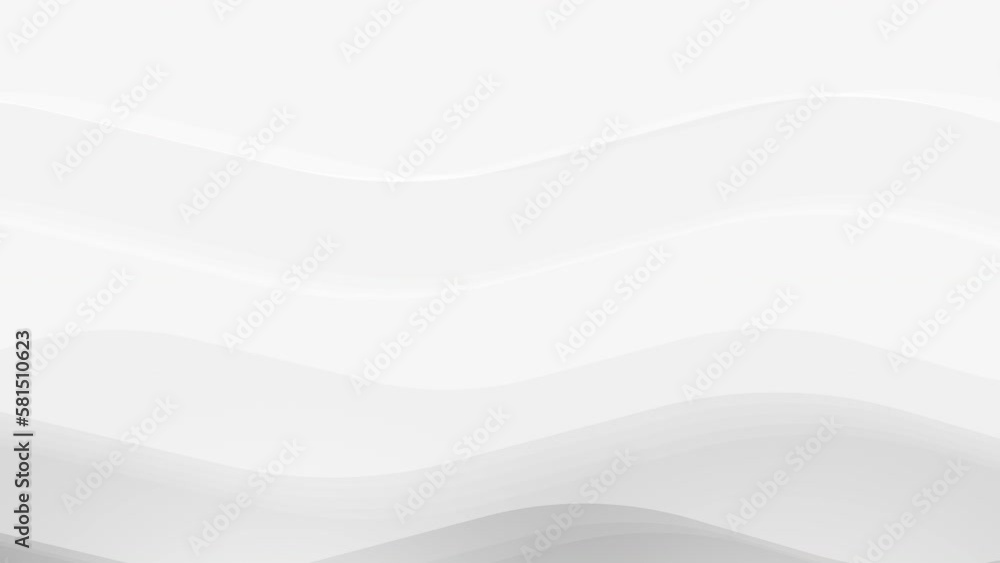 Poster white smooth flawless abstract background, clean simple and elegant motion graphic