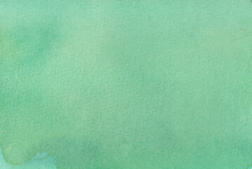 abstract green texture vector banner, watercolor vector background for any design