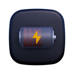 3D User Interface Battery Charging Isolated