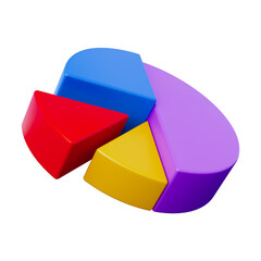 Obraz premium 3D Chart Infographic Diagram