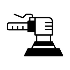 solid line wood planer  vector icon  vector line icon svg