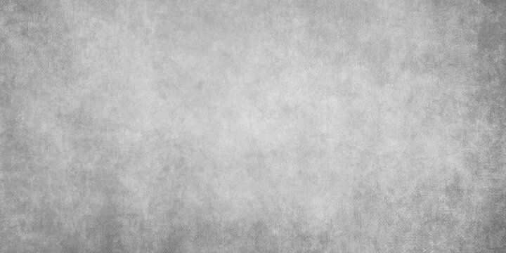Grey stone or concrete or surface of a ancient dusty wall, white and grey vintage seamless old concrete floor grunge background, grunge wall texture background used as wallpaper.	
