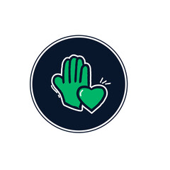 Handmade Icon, Artisanal Icon, Handcrafted Icon. Vector with hand-drawn touch.