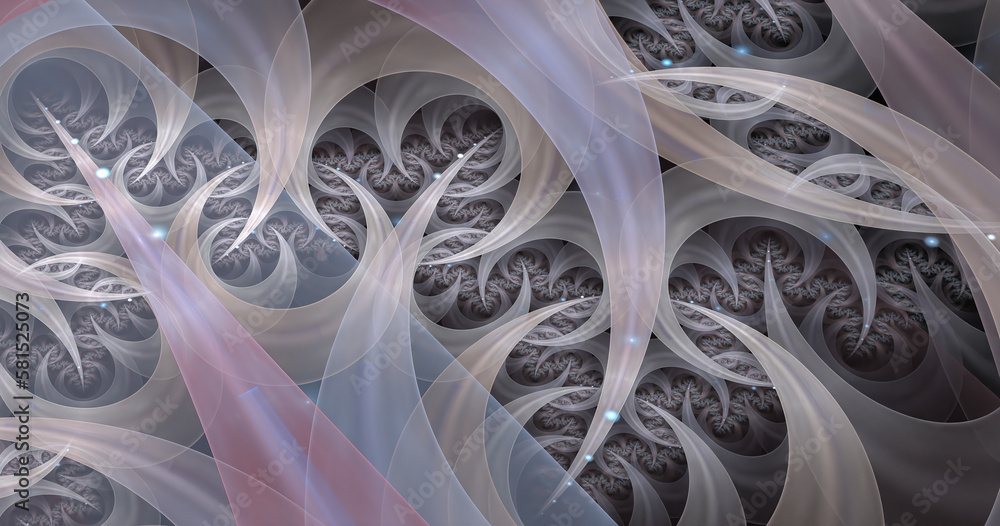 Poster computer generated image for elegant background or high tech design