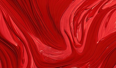  a close up of a red background with a wavy pattern on it's surface and a black background with a white border at the bottom of the image.  generative ai