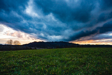 Wolken, April, Wetter, Sturm, Himmel, Berg, Vulkan