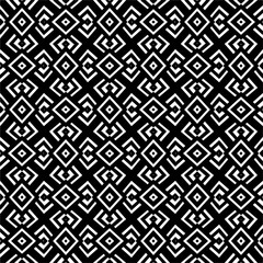 Vector monochrome pattern, Abstract texture for fabric print, card, table cloth, furniture, banner, cover, invitation, decoration, wrapping.seamless repeating pattern.Black and white color.