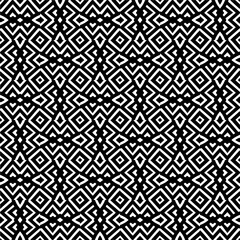 Vector monochrome pattern, Abstract texture for fabric print, card, table cloth, furniture, banner, cover, invitation, decoration, wrapping.seamless repeating pattern.Black and white color.